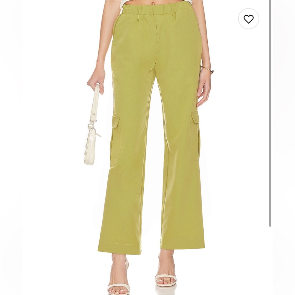 GREEN CARGO PANTS XS